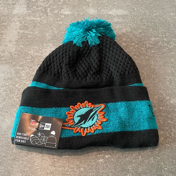 New Era Other - PRICE IS FIRM Brand new Miami Dolphins beanie
